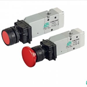 Manually Operated Valves Series A1 1/8", 5/2 - 5/3, manually operated, spring return with air assist